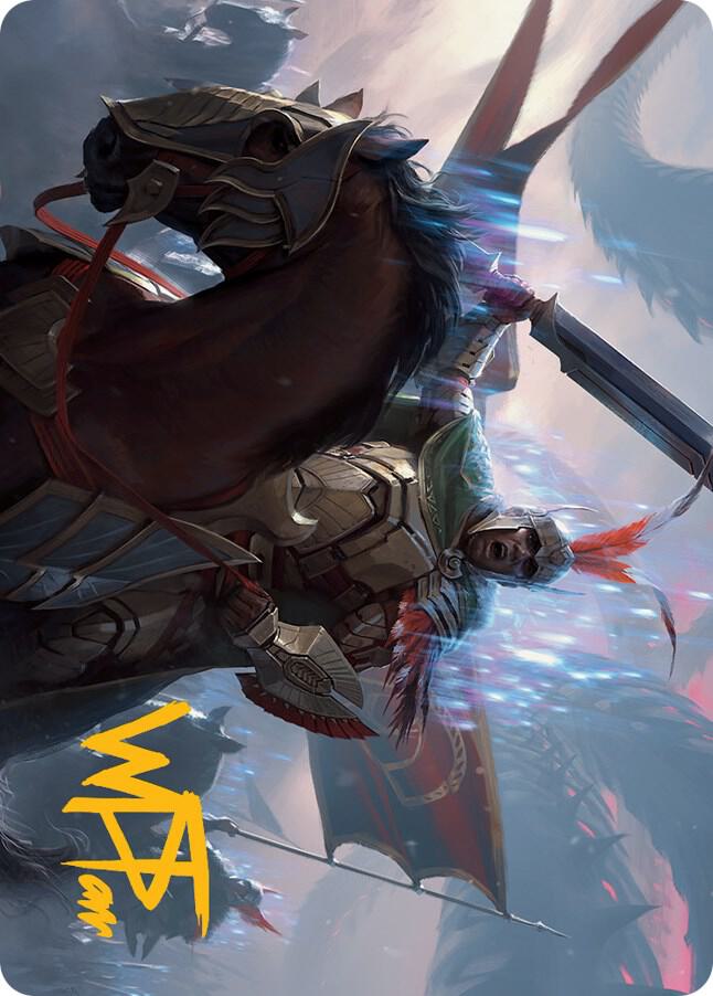 Marshal of Zhalfir Art Card (Gold-Stamped Signature)