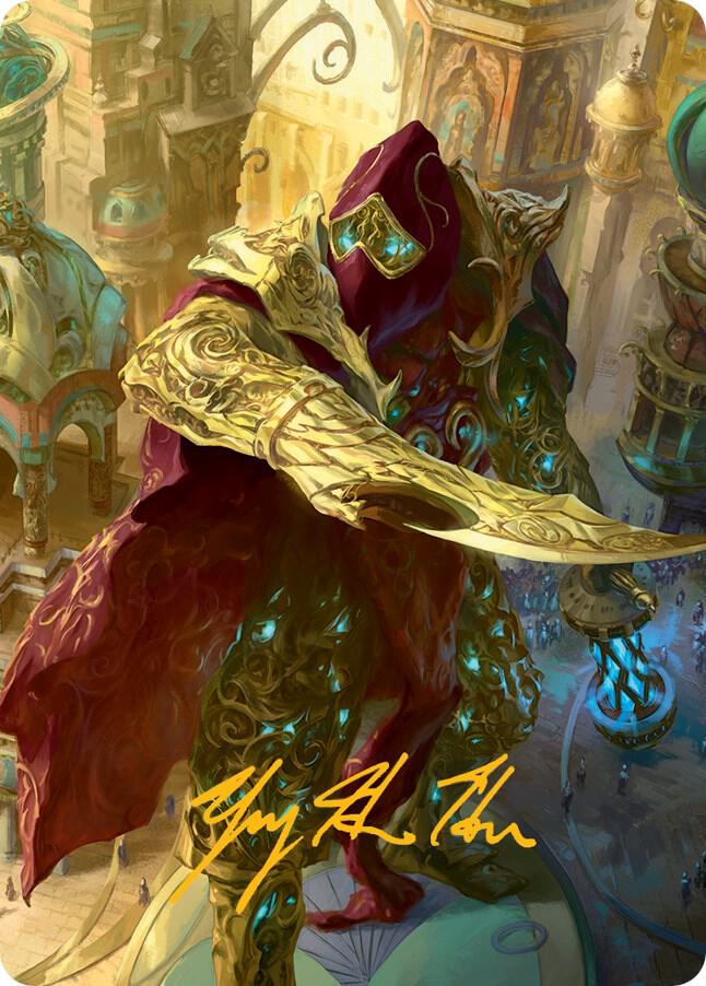 Baral, Chief of Compliance Art Card (Gold-Stamped Signature)