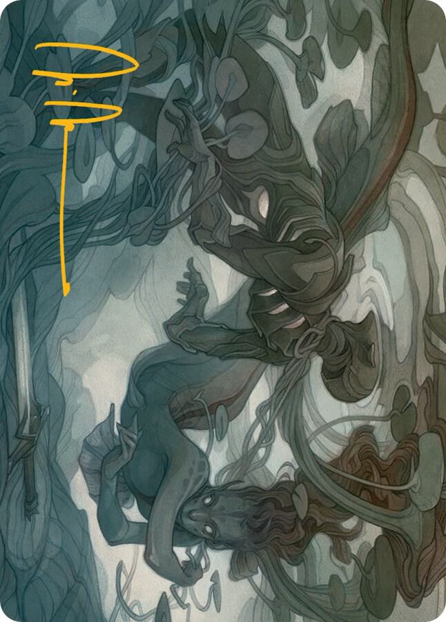 Emry, Lurker of the Loch Art Card (Gold-Stamped Signature)