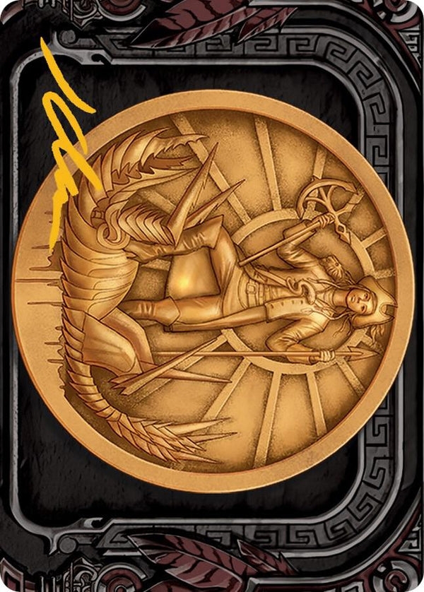 Captain Lannery Storm Art Card (Gold-Stamped Signature) - Magic: The Gathering