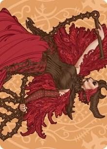Judith, the Scourge Diva Art Card