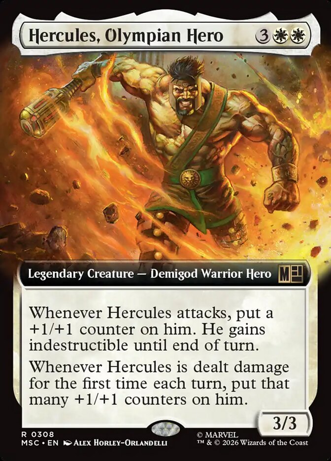 Hercules, Olympian Hero (Extended Art)