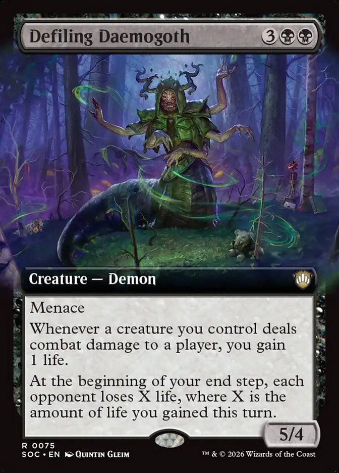 Defiling Daemogoth (Extended Art)