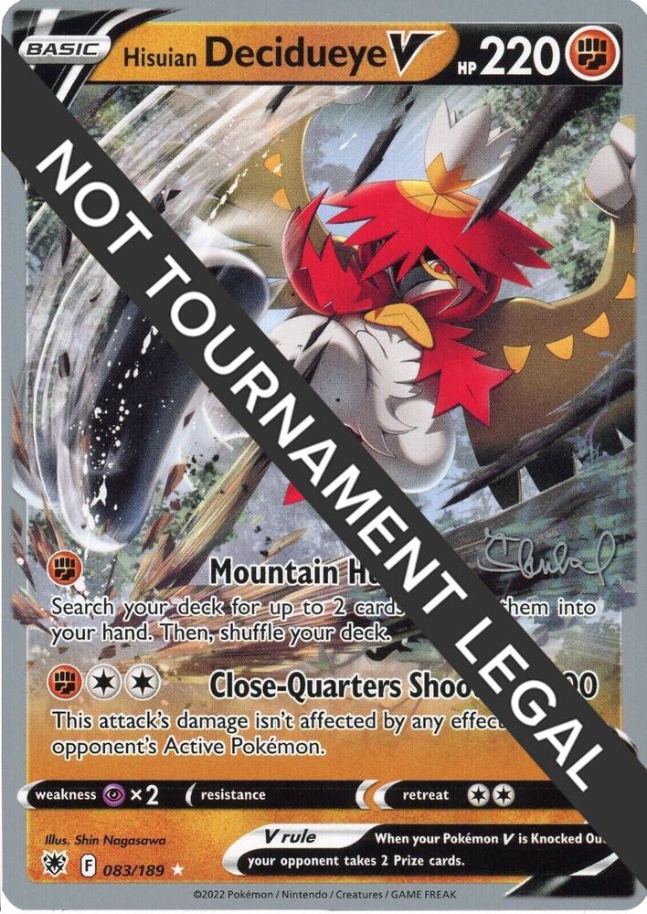 Hisuian Decidueye V - 2022 (Ondrej Skubal)