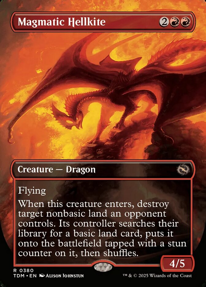 Magmatic Hellkite (Borderless)