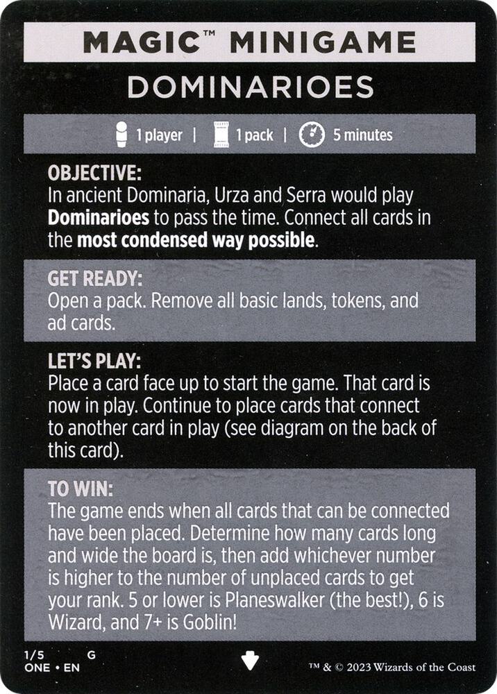 Magic Minigame: Dominarioes