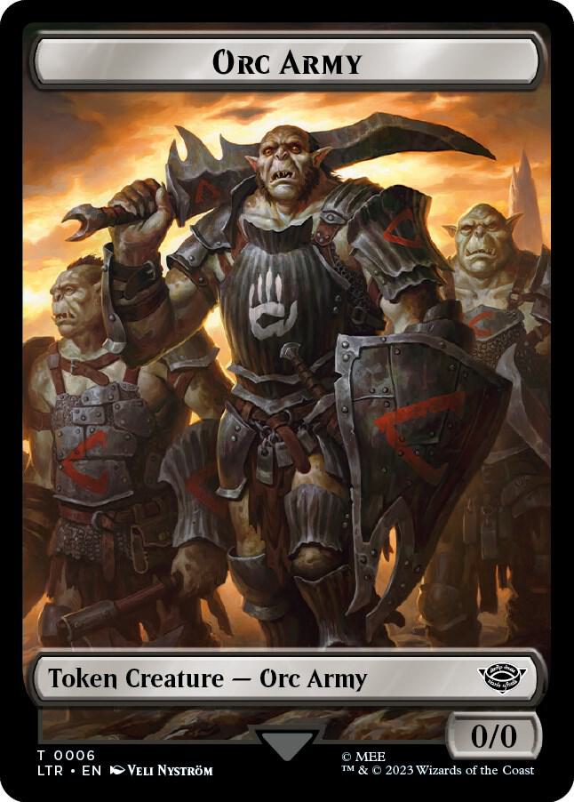 Orc Army (0006) // Orc Army (0005) Double-Sided Token