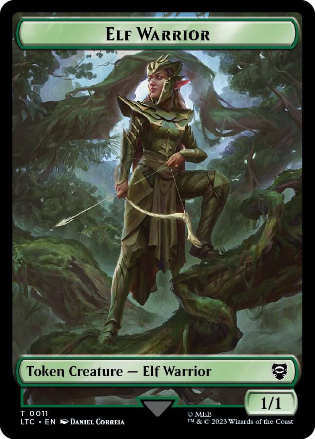 Elf Warrior // Insect Double-Sided Token