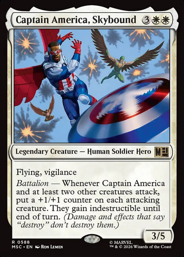 Captain America, Skybound - Magic: The Gathering