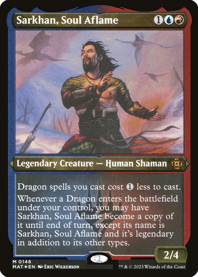 Sarkhan, Soul Aflame (Foil Etched)