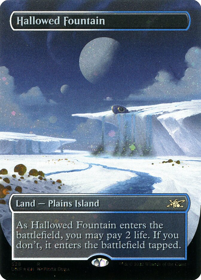 Hallowed Fountain (Borderless) (Galaxy Foil)