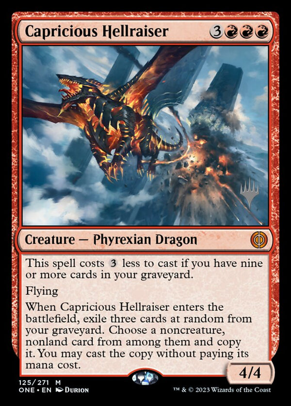 Capricious Hellraiser - Magic: The Gathering