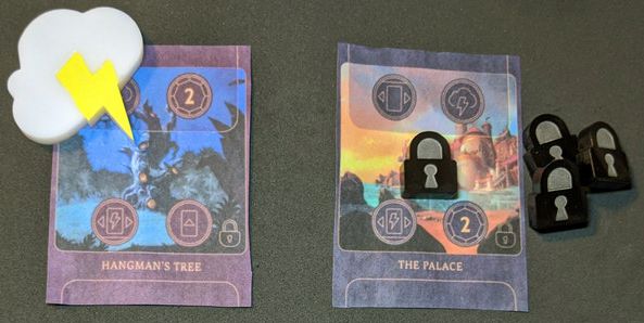 Disney Villainous: LaserLand Fate & Locks Token Upgrade