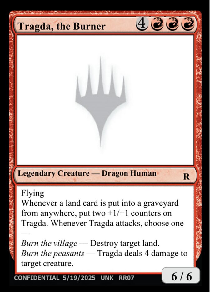 Tragda, the Burner