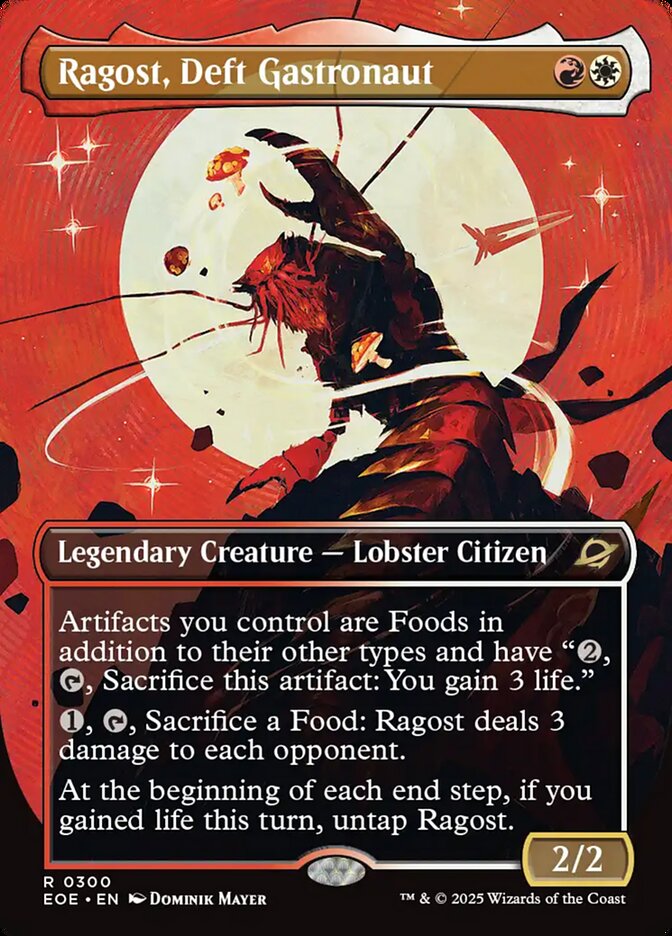 Ragost, Deft Gastronaut (Borderless)