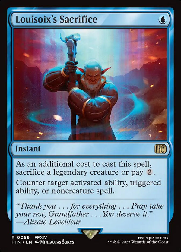 Louisoix's Sacrifice - Magic: The Gathering