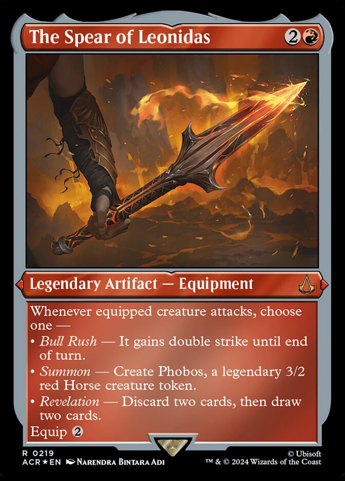 The Spear of Leonidas (Foil Etched)