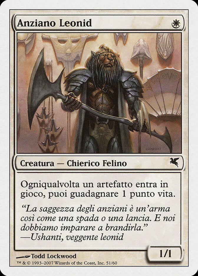 Leonin Elder (Italian) - "Anziano Leonid"