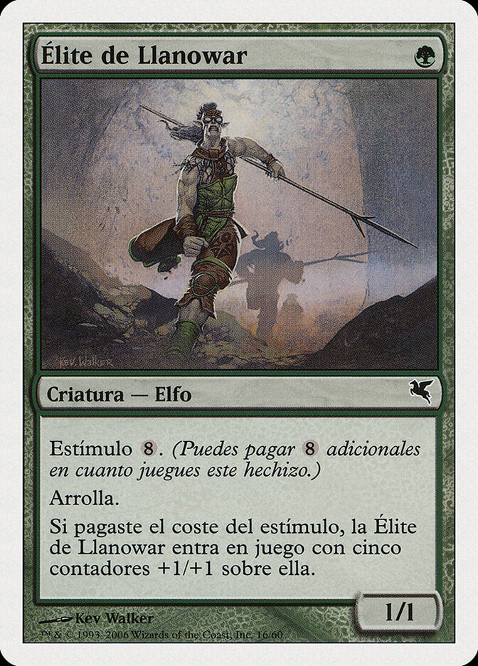 Llanowar Elite (Italian) - "Elite di Llanowar"