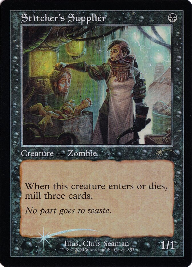 Stitcher's Supplier (Retro Frame)