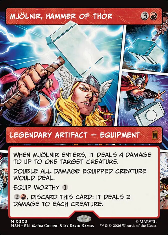 Mjolnir, Hammer of Thor (Borderless) (0303)