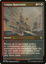 Campus Renovation (Foil Etched) - Magic: The Gathering