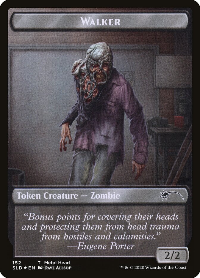 Walker (Metal Head // Treasure) Double-sided Token