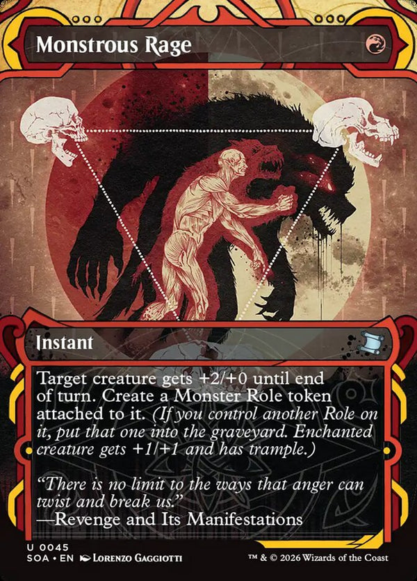 Monstrous Rage - Magic: The Gathering