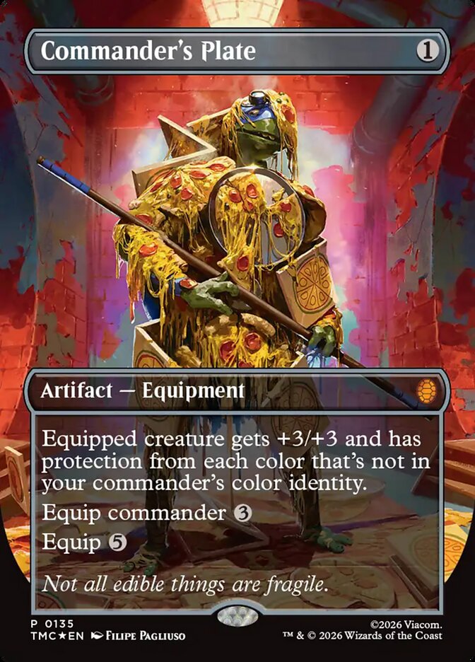 Commander's Plate (Borderless)