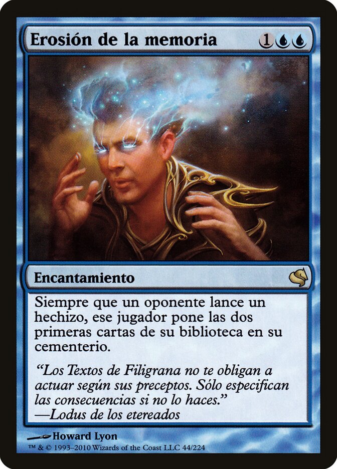 Memory Erosion (Spanish) - "Erosion de la memoria"