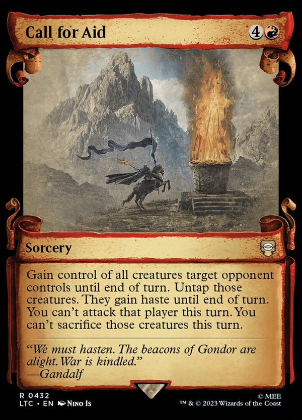 Call for Aid (Showcase Scrolls) - Magic: The Gathering