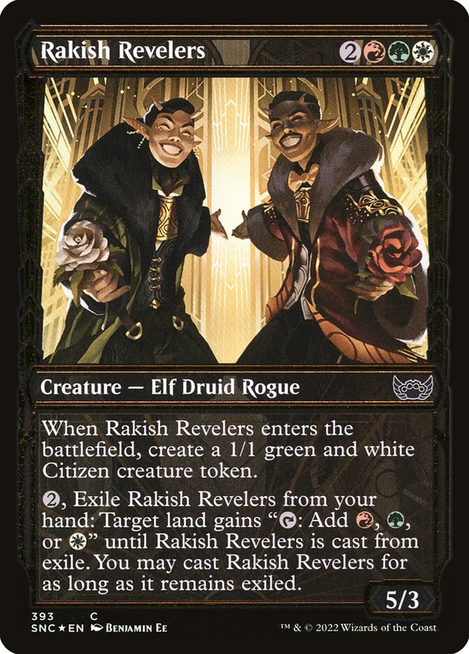Rakish Revelers (Gilded Foil)