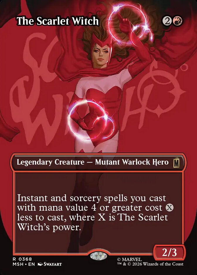 The Scarlet Witch (Borderless)