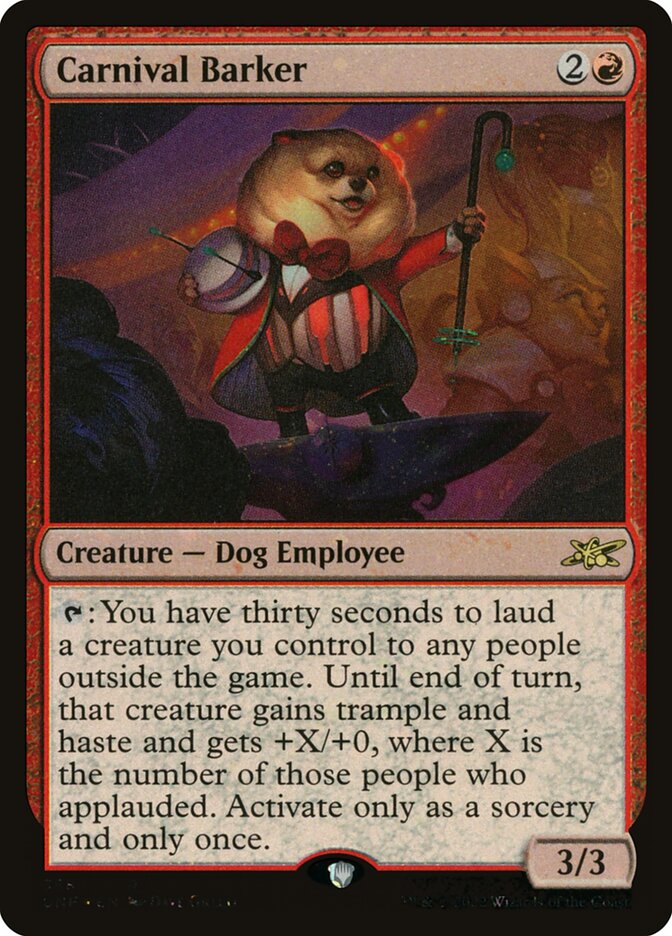 Carnival Barker (Galaxy Foil)