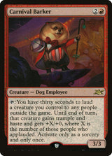 Carnival Barker (Galaxy Foil) - Magic: The Gathering