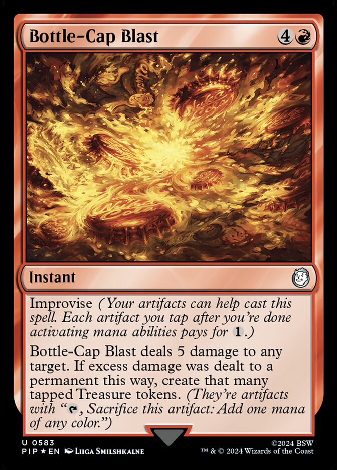 Bottle-Cap Blast (Surge Foil)