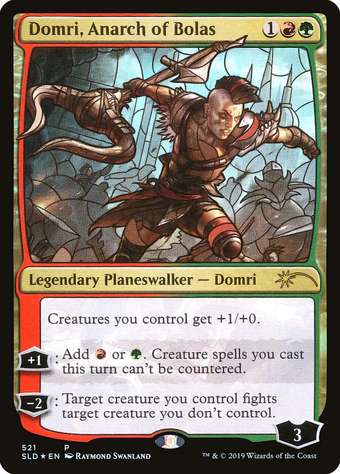 Domri, Anarch of Bolas (Stained Glass)