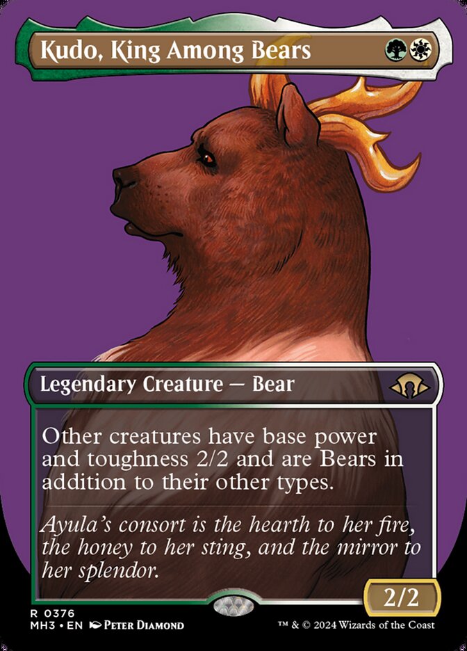 Kudo, King Among Bears (Borderless)