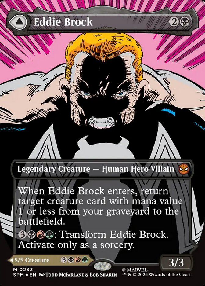 Eddie Brock (0233) (Borderless)