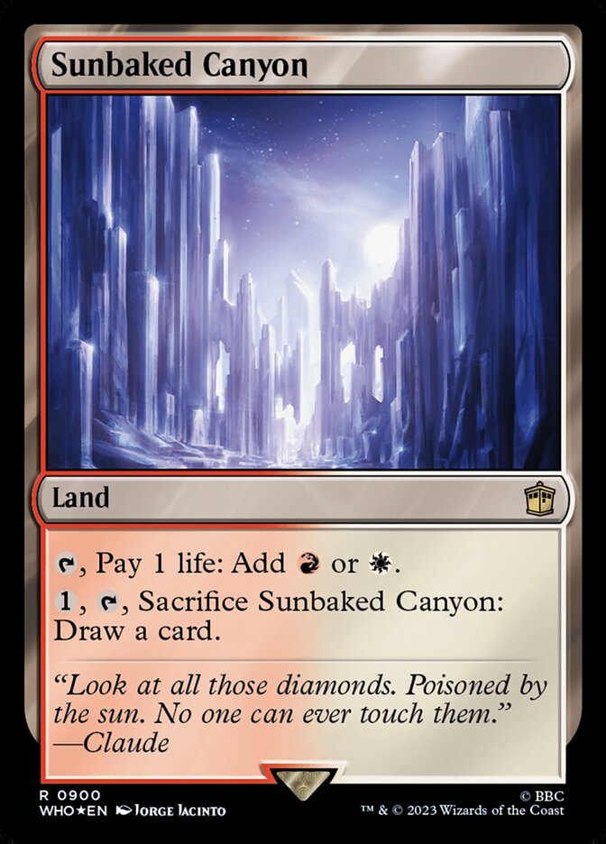 Sunbaked Canyon (Surge Foil)
