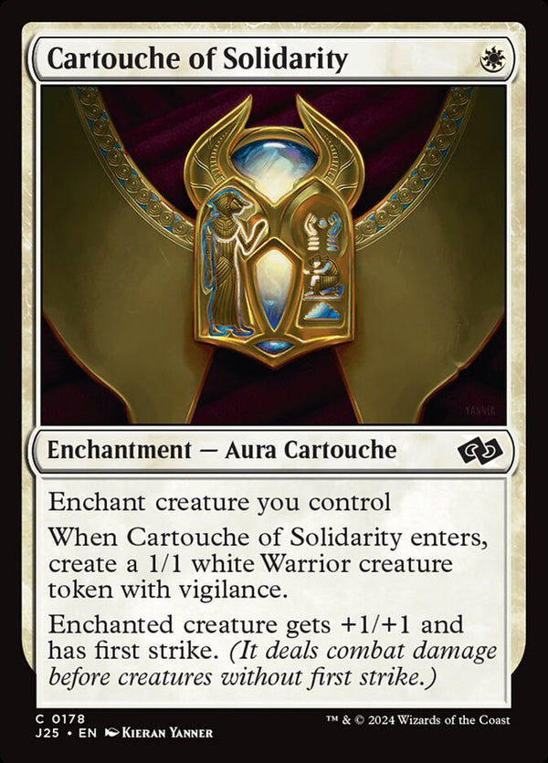 Cartouche of Solidarity - Magic: The Gathering