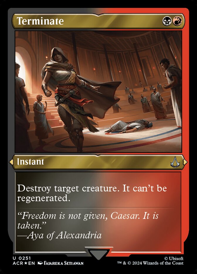 Terminate (Foil Etched)