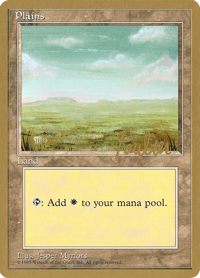 Plains (A) - 1996 Preston Poulter (4ED)