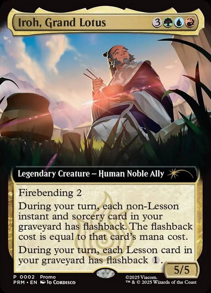 Iroh, Grand Lotus (Extended Art)
