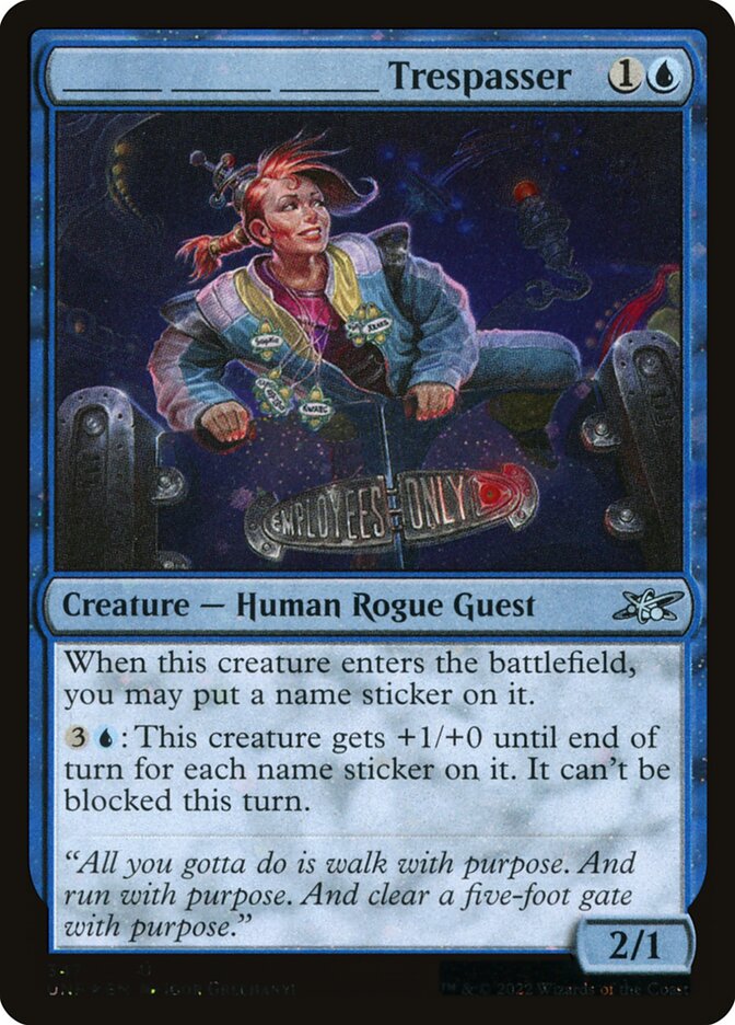 _______ _______ _______ Trespasser (Galaxy Foil)