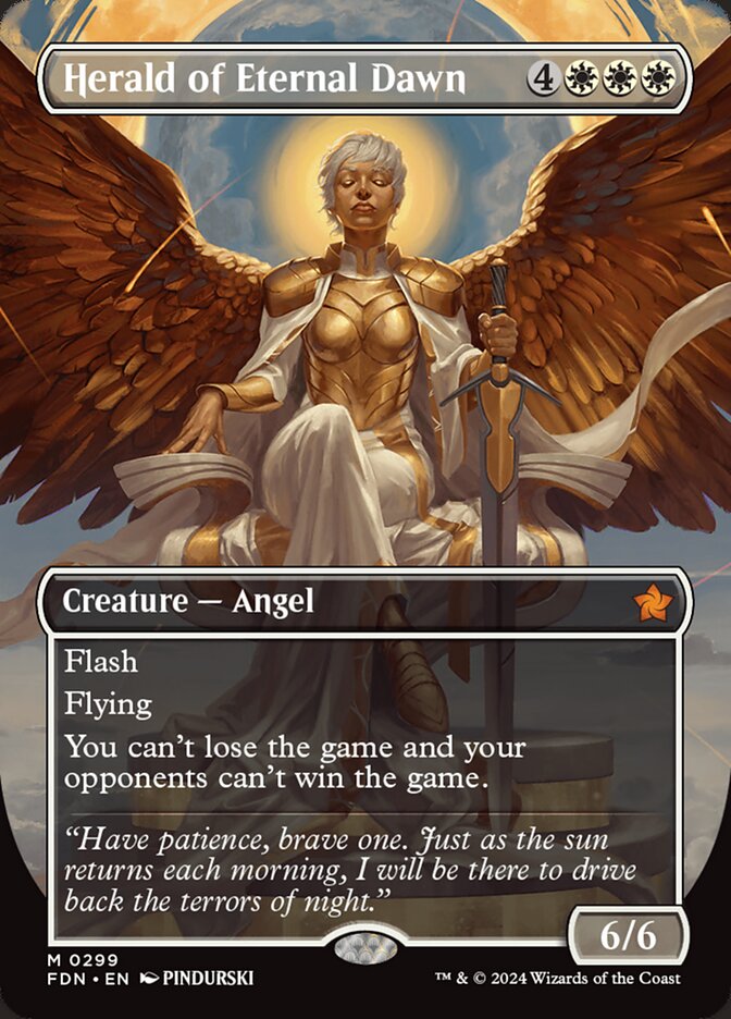 Herald of Eternal Dawn (Borderless)