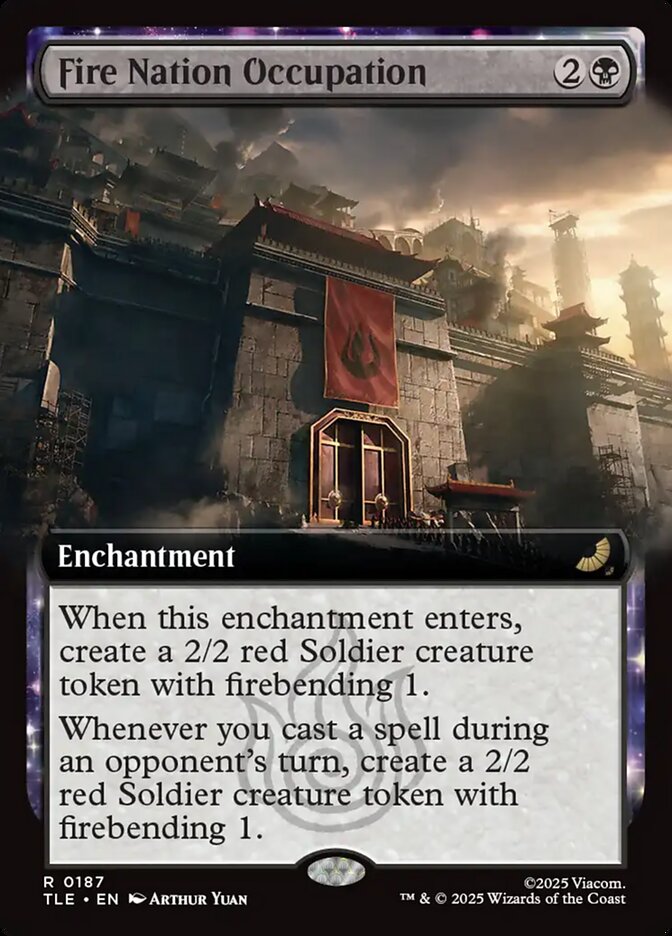 Fire Nation Occupation (Extended Art)