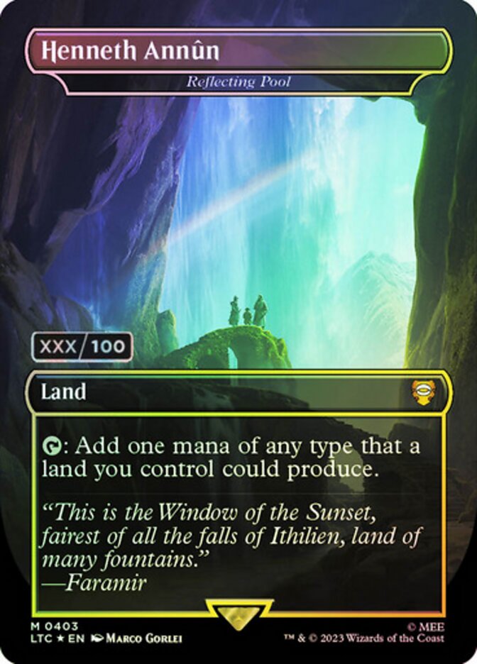Henneth Annun - Reflecting Pool (Serial Numbered)