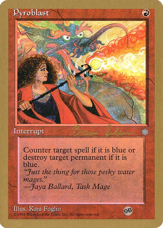 Pyroblast - 1998 Brian Selden (ICE) (SB)