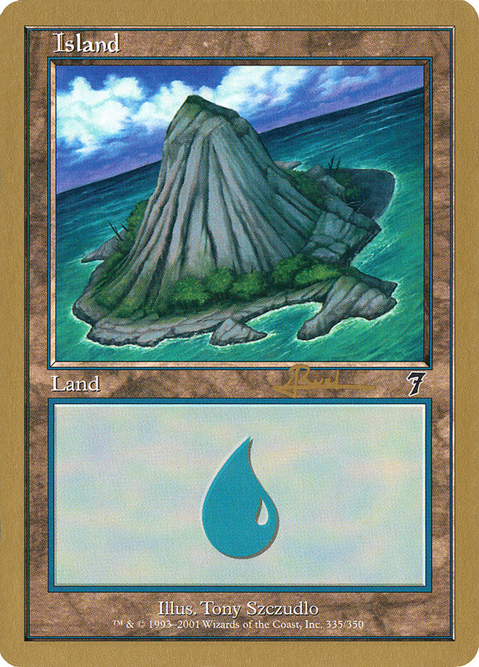 Island (335) - 2001 Antoine Ruel (7ED)